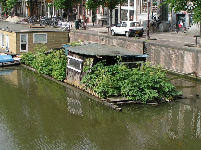 Plovoucí zahrada Holandsko